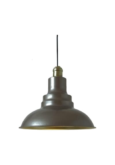 Rys Retro Metal Sedefli Kahve Eskitme Duylu Dekoratif Rustik Metal Sarkıt Avize Çap:30 Cm-rys6112 Beyaz