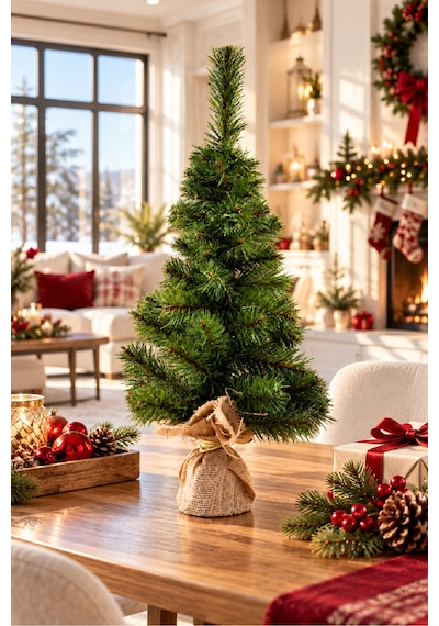 Waldern Luxury 60 Cm Çuhalı Yılbaşı Çam Ağacı