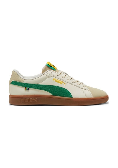 Puma Smash 3.0 Football24 Beyaz Erkek Sneaker 000000000101905178 Beyaz - Yeşil