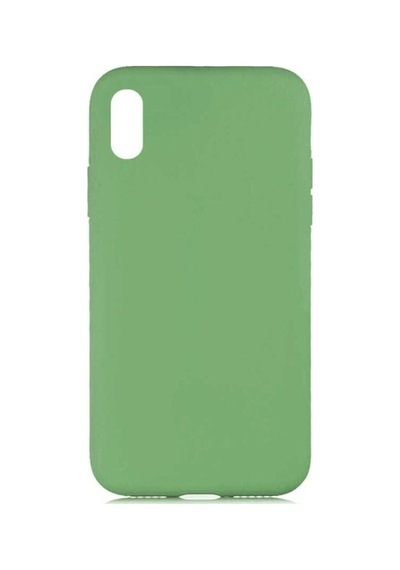 Apple Uyumlu iPhone Xs 5.8 Kılıf Zore Lsr Lansman Kapak Light Green