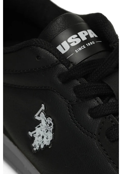 U.s. Polo Assn. Vale Wmn 5fx Kadın Sneaker Siyah Siyah
