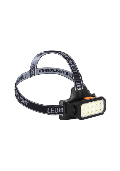Şarjlı 15 Led Kafa Lambası Sarı Ve Beyaz Işık Çok Modlu Güçlü Aydınlatma Wt-652 Evimdeyokyok