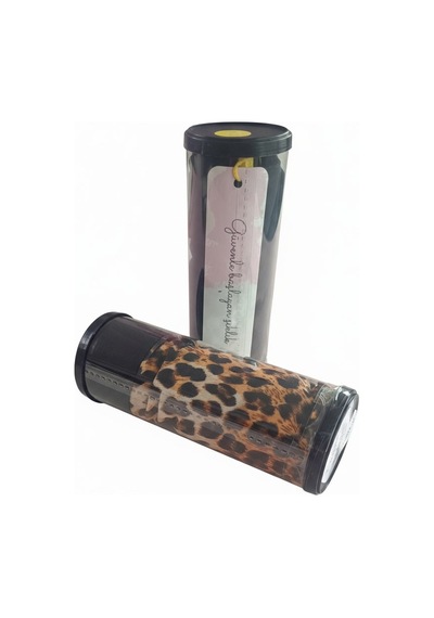 Bonbon Erkek 2'li Paket Pamuklu Leopar Ve Siyah Renk Boxer Bb2823 Çok Renkli