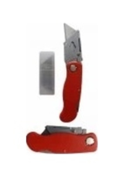 Hubrendy Kargo Katlanabilir Halıfleks Maket Bıçağı Üçgen Uçlu Falçata