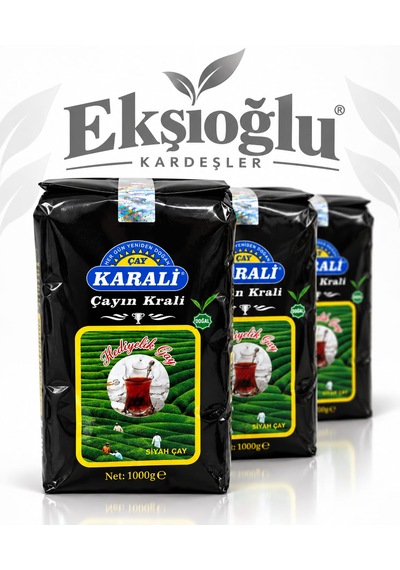 Karali Çayın Kralı Hediyelik Siyah Çay 3 Kg 3 X 1 Kg