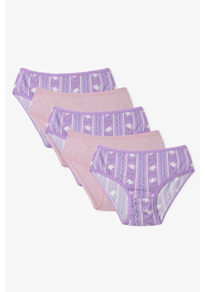 Penti Pembe Kız Çocuk Sleepycorn Pamuklu 5'li Slip Külot
