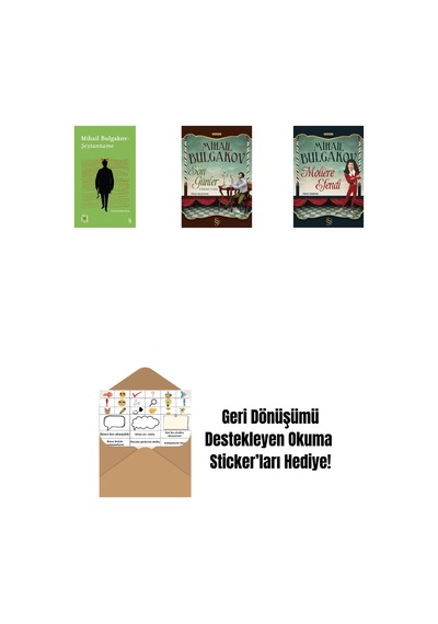Everest Açıkhava 12 - Şeytanname + Son Günler + Moliere Efendi + Okuma Sticker'ları
