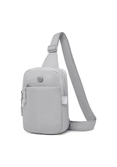 Smart Bags Mikro Poly Kumaş Kadın Bodybag Postacı Çantası 3337 Gri