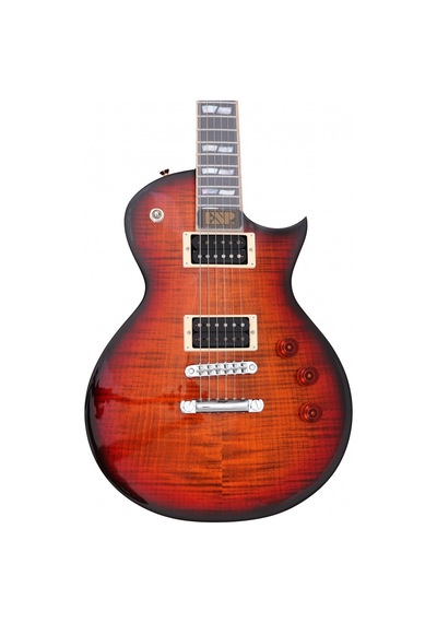 Esp Ltd Euscecfmc17s1 Esp Usa Eclipse Tiger Eye Sunburst Kaplan Gözü Kaplama Lüks Donanım
