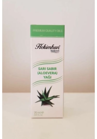 Hekimhan Bitkisel Sarı Sabır (Aloevera) Yağı 20 ML