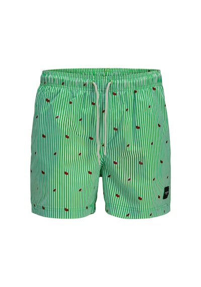 Jack & Jones Jack&jones Maui Mini Stripe Erkek Yeşil Mayoşort Yeşil