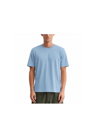 Ranud Erkek Regular Fit 2 Li Tişört,%100 Pamuk, Oeko-tex Yumuşak Fırçalı Süper Soft Kumaş Beyaz+soft Mavi Ranud Erkek Regular Fit 2 Li Tişört,%100 Pamuk, Oeko-tex Yumuşak Fırçalı Süper Soft Kumaş Beyaz+soft Mavi