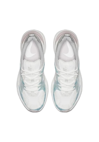 Nike M2k Tekno Leather Unisex Sneaker Hakiki Deri Spor Ayakkabı Beyaz Simli Mavi Yükseklik 4cm Beyaz - Mavi Nike M2k Tekno Leather Unisex Sneaker Hakiki Deri Spor Ayakkabı Beyaz Simli Mavi Yükseklik 4cm Beyaz - Mavi