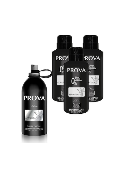 Prova Advantage Erkek Parfüm EDP 120 ML + Deodorant 3 x 150 ML