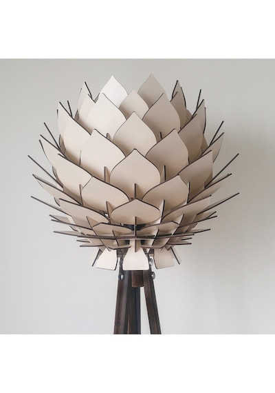 Design Otto Lotus Dekoratif Lambader Şapkası Başlığı Avize Abajur(457973436)