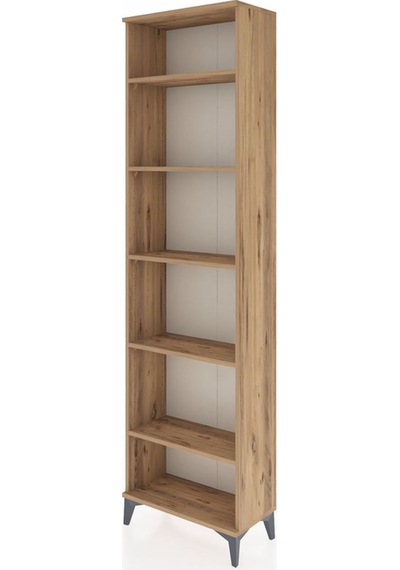 Arges Dolap 5 Raflı 60x30x221 Çam-çam Çam