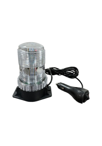 Space 7 Fonksiyonlu Tepe Lambası Çakarlı Mıknatıslı Dikey Model 12-30v Kırmızı-mavi / Laık537-1 O A345632024-1