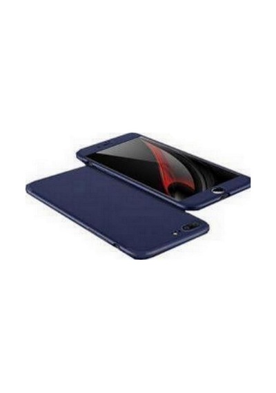 Zore Apple Uyumlu iPhone 7 Plus İle Ays Sert Kılıf Lacivert