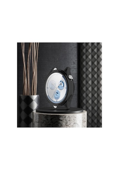 Watch Gt5 46mm İle Uyumlu Kasa Ve Ekran Koruyucu 360 Tam Koruma Silikon Kılıf Renk124