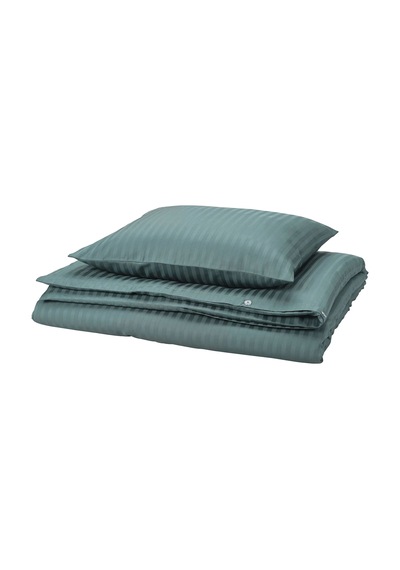 Ikea Nattjasmın Tek Kişilik Nevresim Takımı 150 X 200 Cm Koyu Yeşil - Yeşil