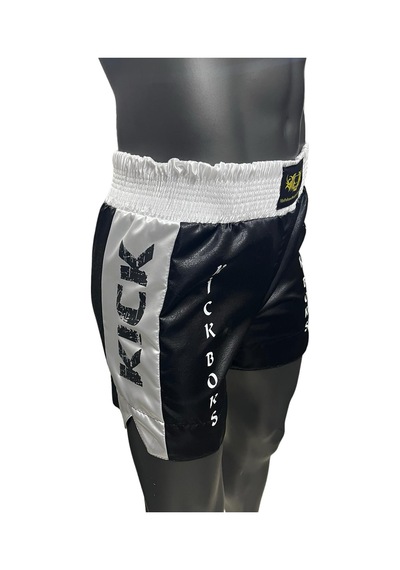 Kickboks Şortu - Kickboks Antrenman Ve Müsabaka Şortu Siyah