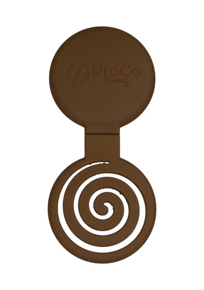 Proco Beauty Makaron Saç Fırçası-üç Boyutlu 3d Esnek Aynalı Çanta Boy Saç Fırçası-compact Detangler