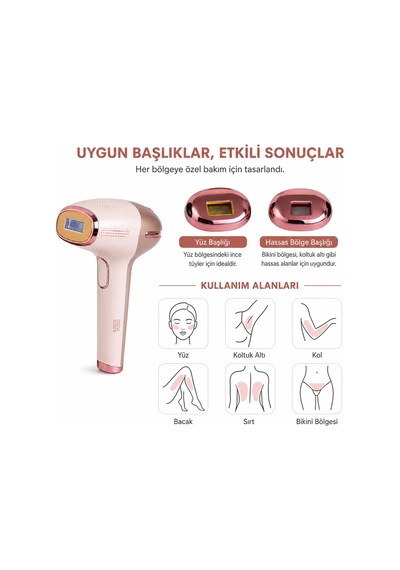 Beauty Professional 999.999 Flash Buz Başlıklı Ipl Lazer Epilasyon Cihazı