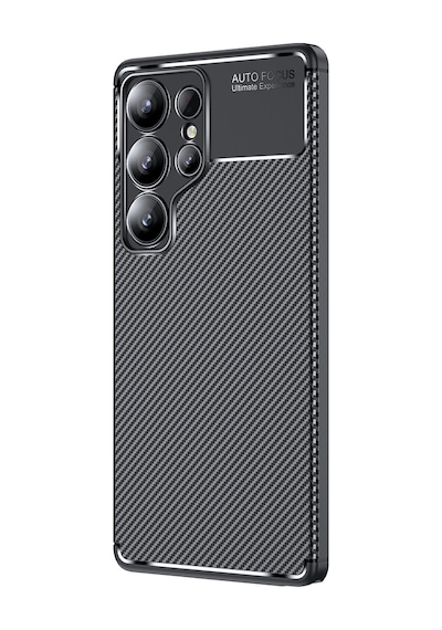 Zore Galaxy S25 Ultra Uyumlu Kılıf Nvth Negro Silikon Kapak-siyah