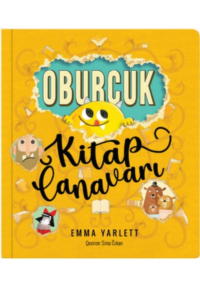 Oburcuk Uyku Canavarı - Oburcuk Kitap Canavarı - Oburcuk Canavar Avcısı