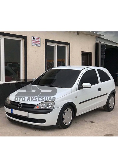 Sts Oto Aksesuar Opel Corsa C Lip Üniversal 2 Parça Astra H Tipi Esnek Tampon eki