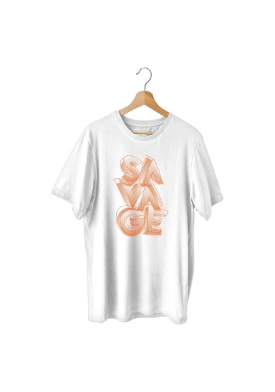 Bluu Savage Sporcu T-Shirt Bisiklet Yaka (528819316)