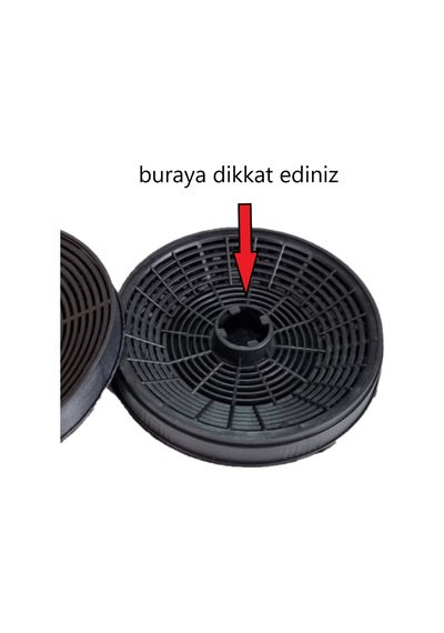 Arçelik Karbon Filtre 17,3Cm-15,6Cm 2 Li Takım - 532376825 Uyumlu