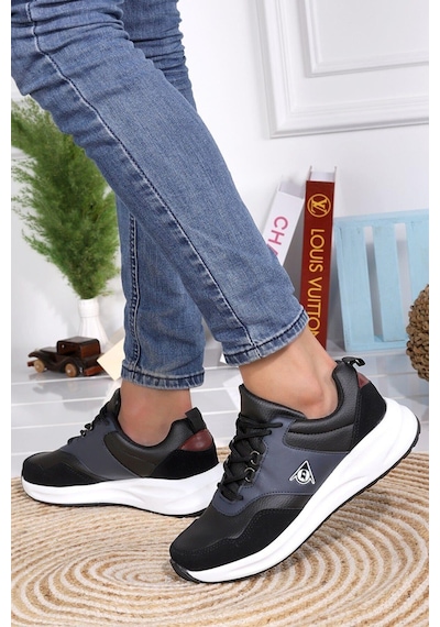 Dunlop Orthopedix 1589 Anatomik Erkek Bağcıklı Sneaker Spor Ayakkabı 001