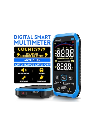 S1 Dıjıtal Multımetre Otomatık Ölçüm 9999 Trms Sayımı