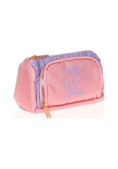 Kaukko Sparkle Plump Kalem Çantası Duble Somon K2531 Diğer