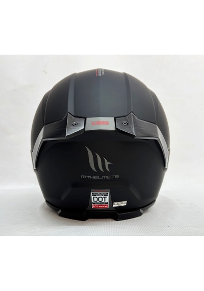 Mt Atom 2 Sv A1 İç Güneş Vizörlü Çene Açılır Kask Mat Siyah