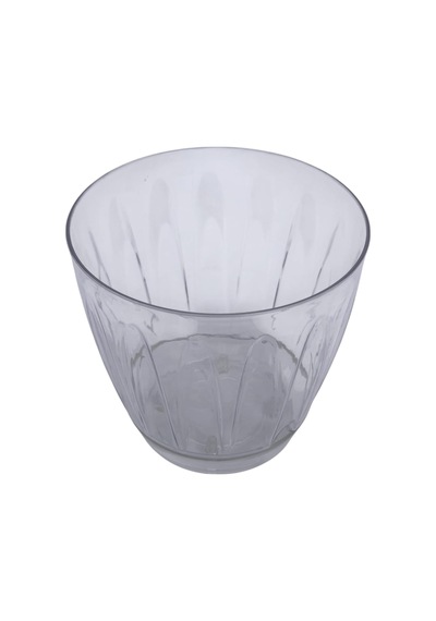 2 Adet Plastik Orkide Saksısı Seti 1,5 Lt Gizli Tabaklı Şeffaf Saksı 145 X 135 Mm 001
