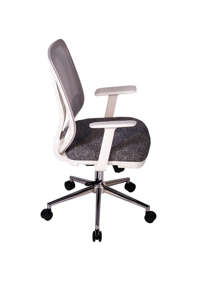Ofisbazaar Up Beyaz Fileli Çalışma Koltuğu Ergonomik Şef Ve Toplantı Koltuğu Desenli Gri Gri Ofisbazaar Up Beyaz Fileli Çalışma Koltuğu Ergonomik Şef Ve Toplantı Koltuğu Desenli Gri Gri