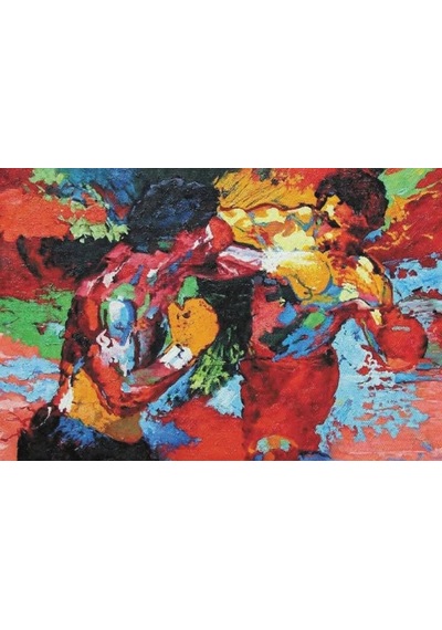 Rocky Balboa Vs Apollo Creed Kanvas Baskı Resim 70x100cm