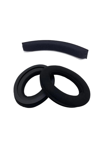 Sennheiser HD598 HD598 CS HD598SE HD 598 SR HD518 HD558 HD595 HD599 HD569 HD579 Uyumlu Siyah Kulaklık Pedi Ve Kafa Bandı