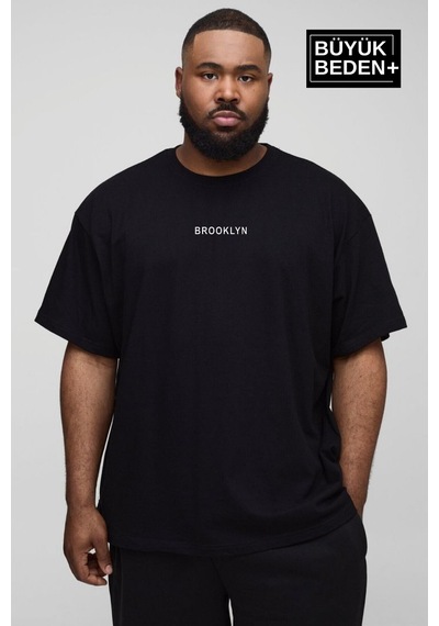 Superlife Erkek Büyük Beden Orta Brooklyn Baskılı 3xl-6xl Bisiklet Yaka Tshırt Spr26bts510-8 Siyah Superlife Erkek Büyük Beden Orta Brooklyn Baskılı 3xl-6xl Bisiklet Yaka Tshırt Spr26bts510-8 Siyah