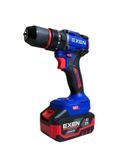 Exen EN 304 SET 21V 4AH Kömürsüz Şarjlı Makine 3'lü Set
