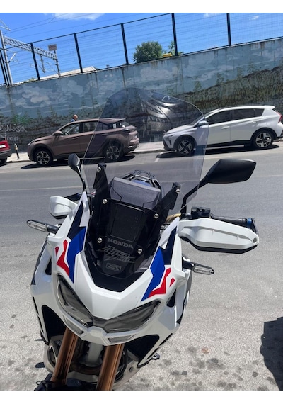 2020-24 Honda Africa Twin L2/l4 Uzun Ön Cam Füme Zeus 58cm 4mm