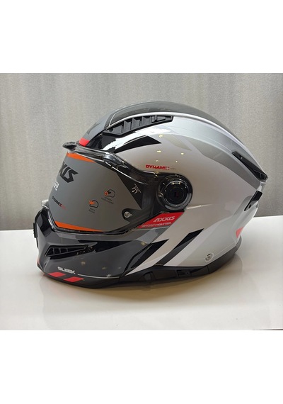 Axxıs Kask Fu409sv Ghostfıghter Sv Sleek A2 Parlak Siyah/beyaz