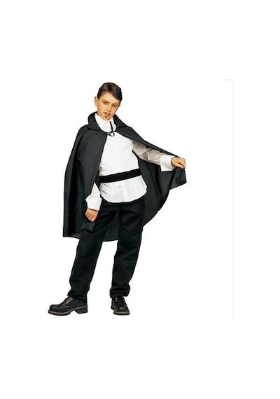 Parti Aksesuar Siyah Yakalı Pelerin Çocuk Boy 90 Cm 18+ Yaş