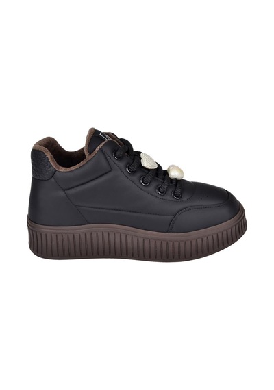 Guja Esnek Taban Kadın Spor Ayakkabı Sneaker Gj-25k419-1 Siyah Kahve Siyah Kahve Guja Esnek Taban Kadın Spor Ayakkabı Sneaker Gj-25k419-1 Siyah Kahve Siyah Kahve
