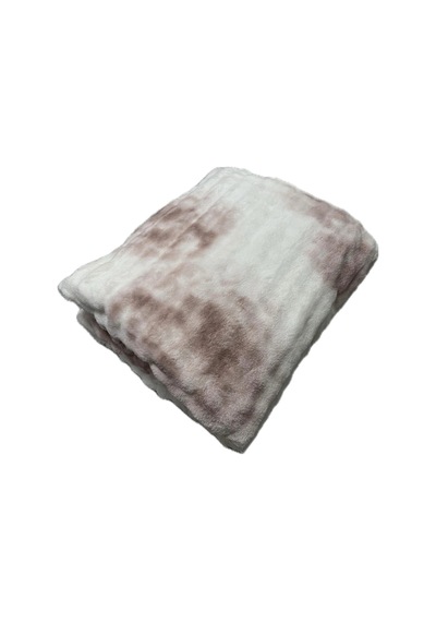 Merinos Harmony Çift Kişilik Peluş Battaniye 220x240 Güldefne Rengi Yeni Model Yeni Desen Pembe
