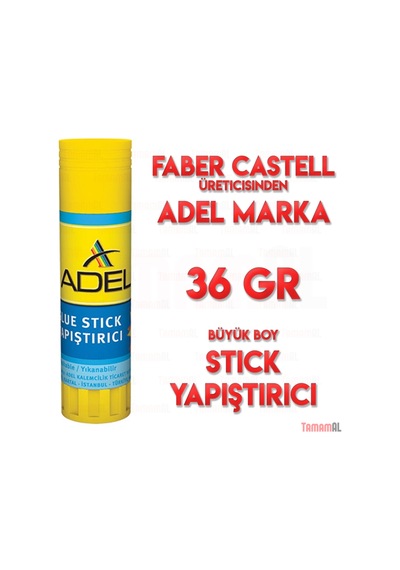 Adel 12 Adet 36 Gr Stick Yapıştırıcı + Pritt 11 22 43 Gr Hediye