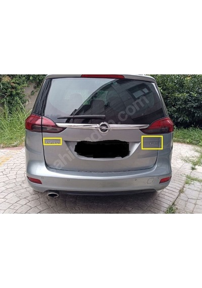 Opel Zafira & Cdtı Bagaj Yazısı Seti 2'li Paket
