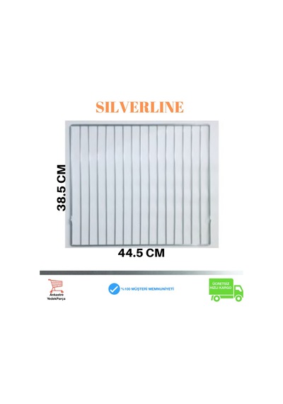 Silverline Uyumlu Ankastre Fırın Izgara Tepsi Teli Grill 44.5 X 38.5 - 411262034